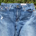 AG Adriano Goldschmied Adriano Goldschmied Ag-ed Distressed denim high rise Jodi crop jeans, size 28R Photo 1