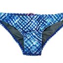 JOLYN  Womens Swim Bikini Bottoms Blue Size Medium NWOT Photo 1