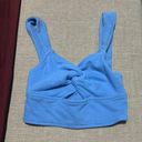 Madewell Blue Cropped Tank Photo 0