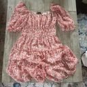 Trixxi Floral Mini dress Puff Sleeve Photo 0