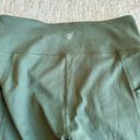 Balance Collection Marika High Rise Olive Green 7/8 Leggings Size Large Photo 2