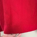 Red‎ Cable Knit Crop Sweater XS NWOT Red Photo 6