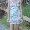 Salt Life  Womens Dress Sz M Boat Life Scoop Neck Sleeveless Mini Fitted Blue Photo 0