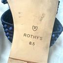 Rothy's  Triple Strap Woven Sandal Blue
Basket Weave Size 8.5 Photo 10