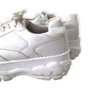 ASOS  DESIGN SZ 8 Women’s Denmark chunky platform sneakers in white Photo 4