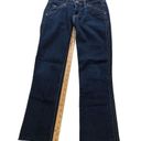 Hudson Jeans  Straight Leg Button Flap Back Pockets Dark‎ Wash 402SD Size 25 Photo 3