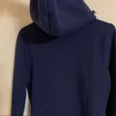 PINK - Victoria's Secret Victoria's Secret PINK Navy Blue Zip Up Hooded Sweatshirt - Size XS Photo 5