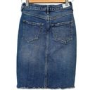 Dear John  Oakland Classic High Waisted Double Side Slit Denim Mini Skirt Size 25 Photo 4