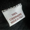 Pamella Roland 100% Cashmere Sweater Poncho Made in Italy Luxury Designer OS Black Size M Photo 11