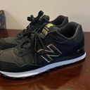 New Balance 515 Black Gold Sneakers Women's Size 6 Photo 0