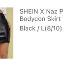 SheIn Leather Skirt Photo 1