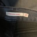 Levi Strauss & CO. Levi Strauss Super Skinny Grey Jeans (27) Photo 4