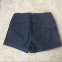 Bebe high waisted denim shorts dark blue Photo 1