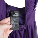 XScape Purple rhinestone studded evening dress Size 6 Photo 8