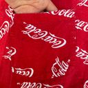 Coca-Cola Vintage  Red AOP Pajama Button Up Long Sleeve T-shirt Photo 3