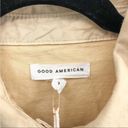 Good American  Cinched Utilitarian Jumpsuit Cream Size Small Long Sleeve NEW Photo 7