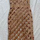 House Of CB Sexy cut out dress Nude Pearl beaded dress Bandage dress maxi dress Photo 0