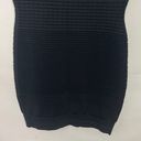 Jason Wu Grey  Pullover Black Short Sleeve Bodycon Black Knit Dress Size Small Photo 3