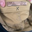 prAna  Khaki Tan Shorts Water Resistant Size 8 Photo 5