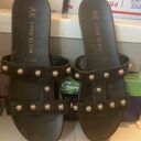 Anne Klein  studded Estelle slides 9 Photo 0