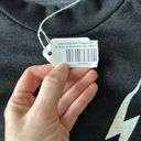 Aviator Nation NWT  CROPPED LIGHTNING BOLT SWEATSHIRT XS Photo 1