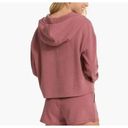 Vuori  Bayview Thermal Waffle Hoodie Pullover Sweatshirt Rosewood Pink XS Photo 1