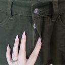 Lazy Oaf  Army Green Cargo Y2K Women 24 Denim Mini Utility Classic Skirt Photo 4