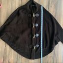 Michael Kors  Wool Blend Knit Cocoon Cardigan With Zipper and horn toggle Photo 8