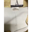 Anne Klein New.  faux gold metallic mini skirt. 4/6 Photo 7