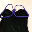 Jag One Piece Bathing Suit Black Blue 12 Photo 4