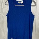 Saint Tropez West  blue tank size medium Photo 0