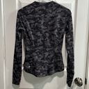 Lululemon  Close to Crossing Long Sleeve Riki Heritage Camo Black Women’s Size 4 Photo 7