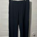 J.Jill  Fit Navy Blue Relaxed Culotte Pants Size L Photo 0