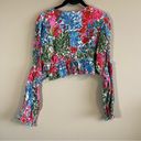 In Bloom S/W/F Revolve Nova Crop Long Sleeve Top  Floral Small Photo 8