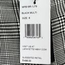 Lafayette 148  Dalton Pants Womens Size 8 Black White Houndstooth Plaid Wide Leg Photo 11