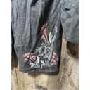 Chico's Zenergy by  Grey Embroidered Cashmere Blend Cardigan Photo 2