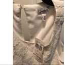 Speechless Size 11 white eyelet lace front tulle layer skirt formal conservative dress Photo 6