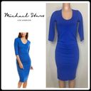 Michael Stars New   blue midi dress Photo 5