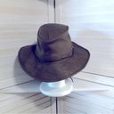 Krass&co Henschel Hat  USA vintage brown Indiana Jones style explorer hat sz women’s M Photo 2