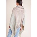 Anthropologie Saturday Sunday Vera Fringed Multicolor Turtleneck Poncho Photo 2