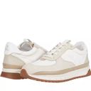 Madewell Kickoff Trainer Sneakers in Neutral Colorblock Leather Size 7 MB857 Photo 1