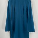 Black Halo  EVE By LAUREL BERMAN Dress Size 6 Statement Sleeve Cutout La Rue Mini Photo 14