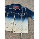 vintage 90s y2k zana di ombre jean denim jacket embellished rhinestone studs L Size L Photo 7