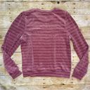 Heartloom NWT  Somi Velour Sweatshirt Lilac Photo 7