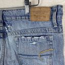 American Eagle  Womens Cropped Jeans AE Artist Size 10 Regular Distressed Y2K‎ Photo 3