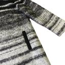 Pendleton  Striped Long Length Open Front Jacket Coat Grey Size 2X Women's Photo 4