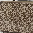 DKNY  Brown Signature monogrammed minimalist Small Crossbody Bag Photo 2