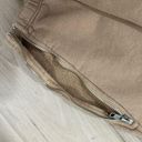 N: Philanthropy Front Zip Joggers Sweatpants in Camel Tan Size M Photo 9