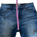 KanCan USA KanCan Super High Rise Dark Destructed Mom Jean Sz 31 Photo 8