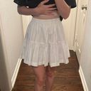 Abercrombie & Fitch White Skirt Photo 1